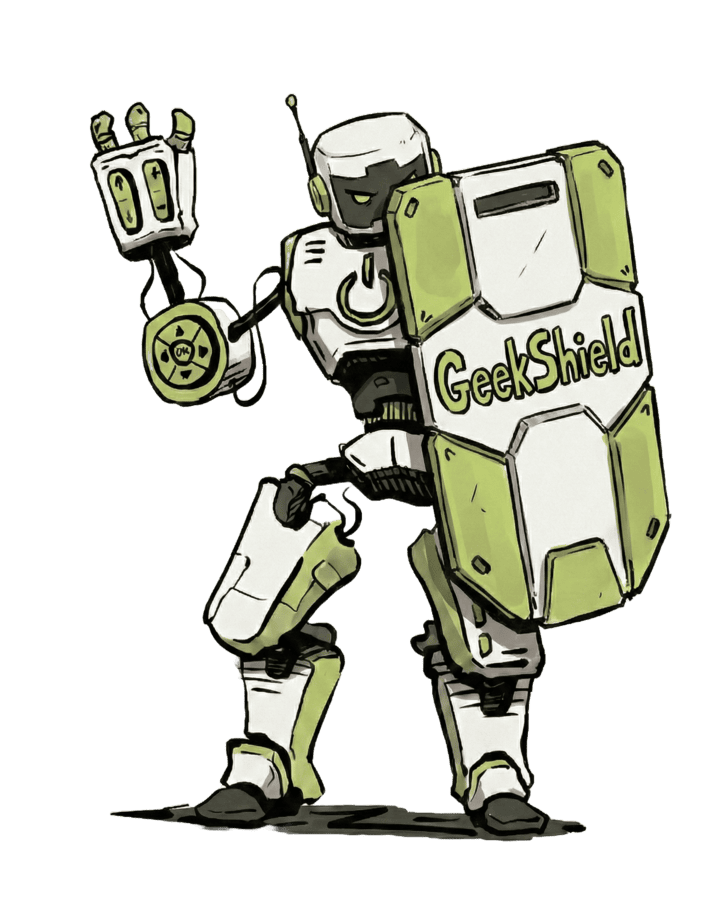 Robot GeekShield Defendiendo Sitio Web